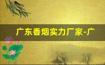 广东香烟实力厂家-广东地区香烟销量排行