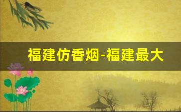 福建仿香烟-福建最大的仿冒香烟哪里有卖