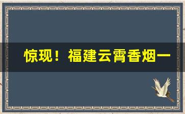惊现！福建云霄香烟一手货源批发厂家直销“甘言厚币”