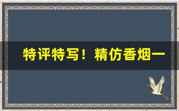 特评特写！精仿香烟一手货源哪里有卖“遁阴匿景”