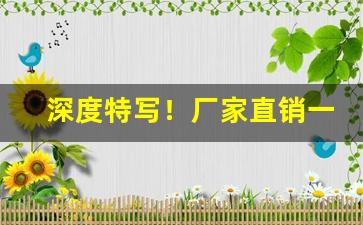 深度特写！厂家直销一手香烟货源“斗鸡走狗”