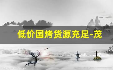 低价国烤货源充足-茂名甄选烧烤一手货源