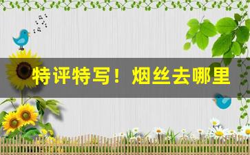 特评特写！烟丝去哪里平台买“不共戴天”