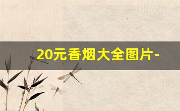 20元香烟大全图片-20以下香烟价格表图