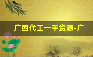 广西代工一手货源-广西代工贴牌加工厂