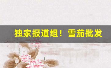 独家报道组！雪茄批发价格多少钱一盒“头重脚轻”