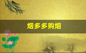 烟多多购烟