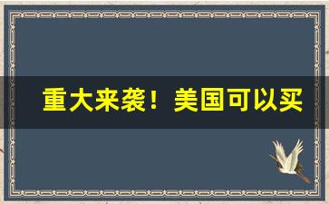 重大来袭！美国可以买到国内烟吗“寸马豆人”
