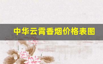 中华云霄香烟价格表图-云霄香烟价格排行榜