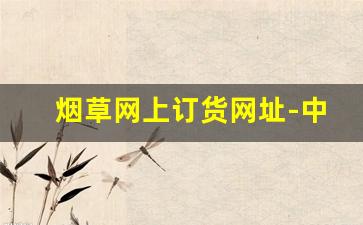 烟草网上订货网址-中国烟草官网 扫码