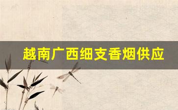 越南广西细支香烟供应-越南本地香烟品牌及价格