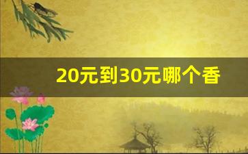 20元到30元哪个香烟好抽-20元之内的香烟哪个最好抽