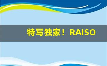 特写独家！RAISON铁塔猫日月双爆香烟“传爵袭紫”