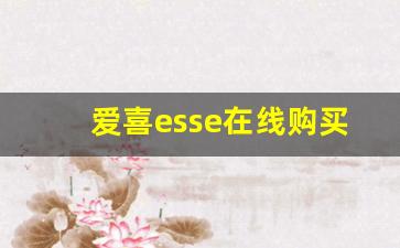 爱喜esse在线购买- 爱喜esse免税店购买攻略 