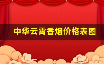中华云霄香烟价格表图-云霄全部香烟价格表