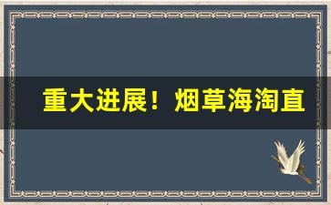 重大进展！烟草海淘直邮网站“短兵相接”
