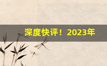 深度快评！2023年软中华烟多少钱一条“功盖天下”