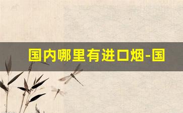 国内哪里有进口烟-国内最容易买到的进口烟