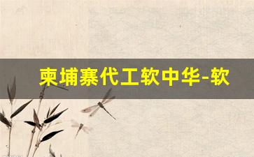 柬埔寨代工软中华-软中华专供出口是真的吗
