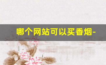哪个网站可以买香烟-在什么地方可以买到香烟