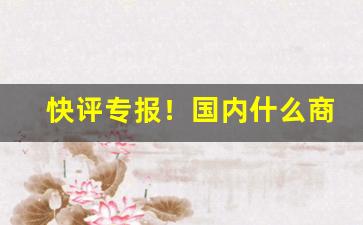 快评专报！国内什么商店有peel卖“一成不变”