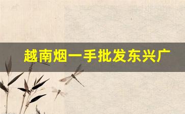 越南烟一手批发东兴广东出口外烟一手货源-云南河口越南香烟哪个牌子好